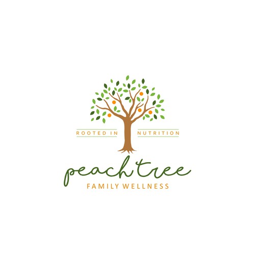 peach tree logo