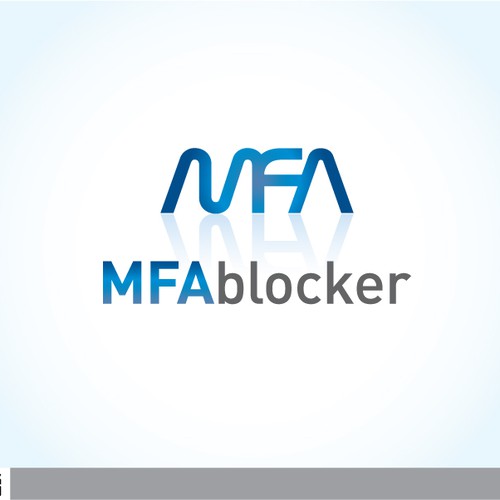 Clean Logo For MFA Blocker .com - Easy $150! Diseño de pinksoda