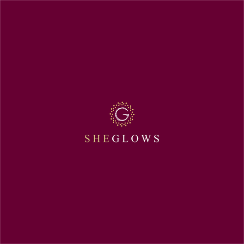 Let's help women glow! Design a beautiful logo for SheGlows Design by Trust_DESIGN