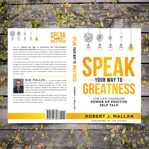 Speak Your Way to Greatness Book Cover Design Design by Yesna99