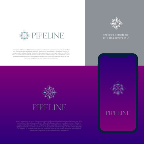 Design a cool, sleek, tech-oriented logo for Pipeline Design by DreamyDezines