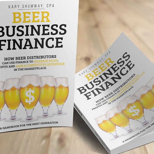 Design an award-winning book cover for the beer business Design by Ciusan