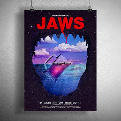 Create your own ‘80s-inspired movie poster! Design by nunfatmilk