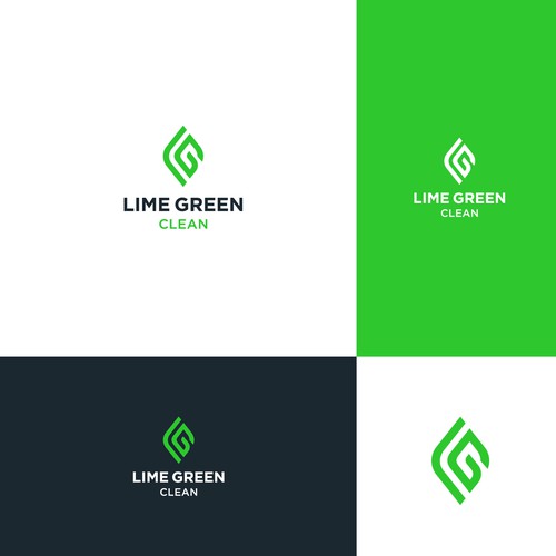 Lime Green Clean Logo and Branding Design by Half-Tone™