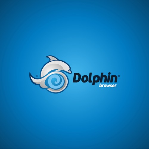 New logo for Dolphin Browser Design by Yiannis Dimitrakis