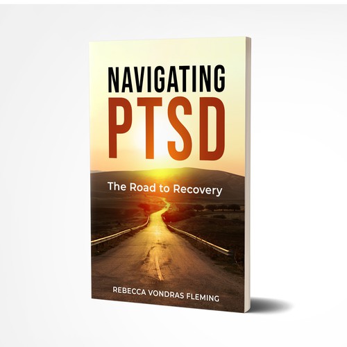 Design a book cover to grab attention for Navigating PTSD: The Road to Recovery Design por Sann Hernane