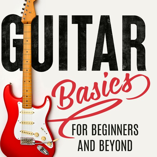 Need a powerful and eye catching design for a book about guitar. Design by OneDesigns