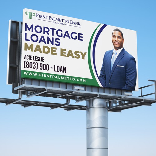 "Mortgage Billboard" winning Banner ad