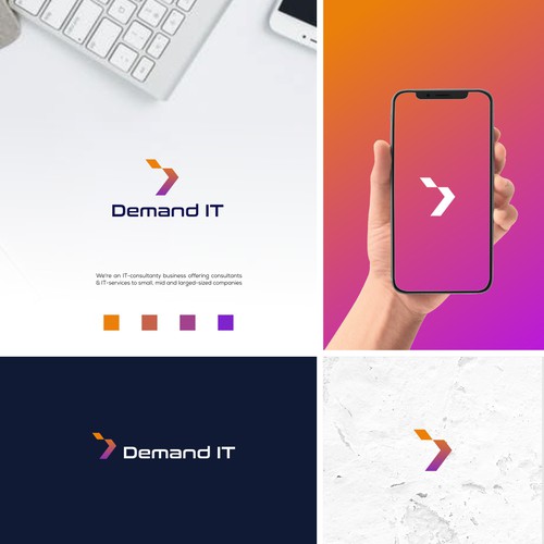 Design a logo for a modern & professional IT-consultancy business! Design by Wanpis