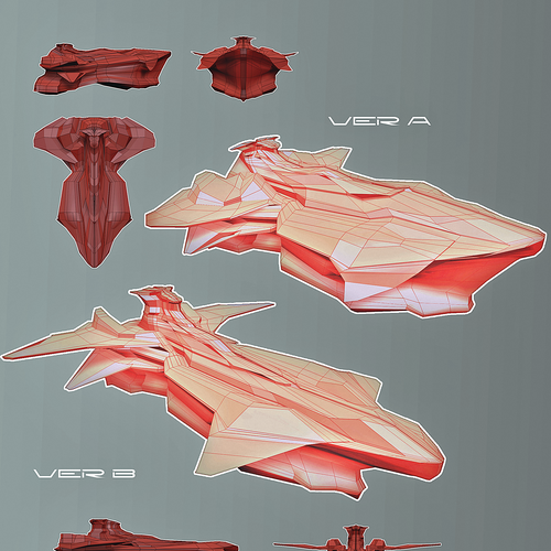 Spacecraft Illustration for Novel Design by racerx11080