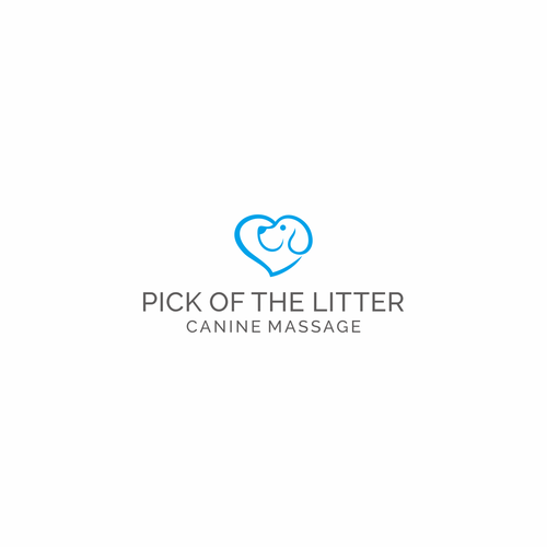 Design creative and clean canine massage therapy logo that stands apart from other pet related logos Design réalisé par kominowa