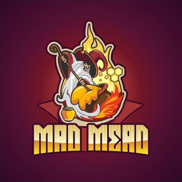 Design by ZmeyDarinych titled "Logo for meadery"