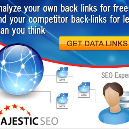 Banner Ad Campaign for Majestic SEO デザイン by emadz