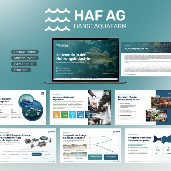 HanseAquaFarm NEU PowerPoint Presentation Template