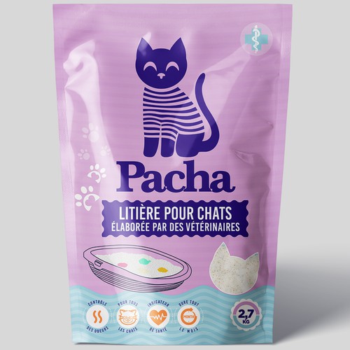 Cat Litter startup Minimalistic packaging - Contest Design von agooshe
