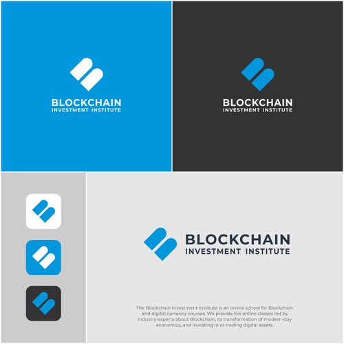 Blockchain creative logo contest Design by The Daydreamer Std