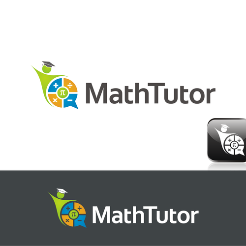 Logotipo De Tutor De Matemáticas