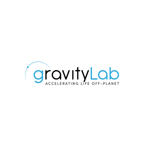 Space exploration logo - orbiting artificial gravity laboratory Design by memindlogo