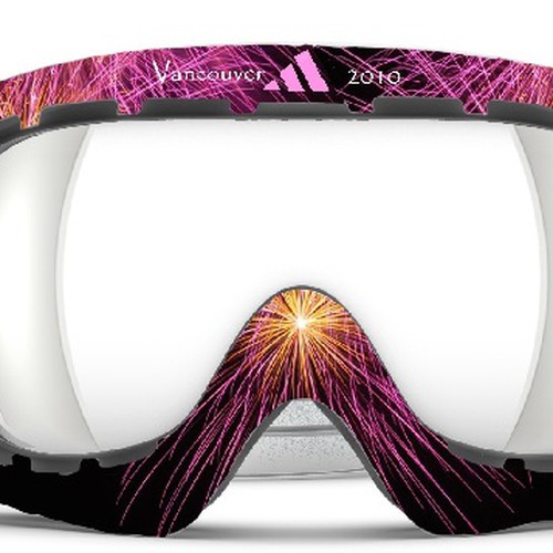 Design adidas goggles for Winter Olympics Design by BettyFord