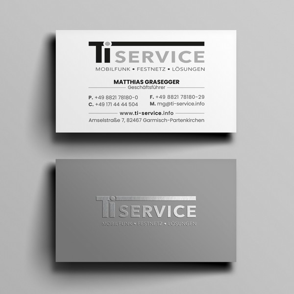 Design by Design_S™ titled "Communications business card"