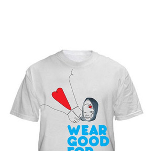 Wear Good for Haiti Tshirt Contest: 4x $300 & Yudu Screenprinter Design por fgklover