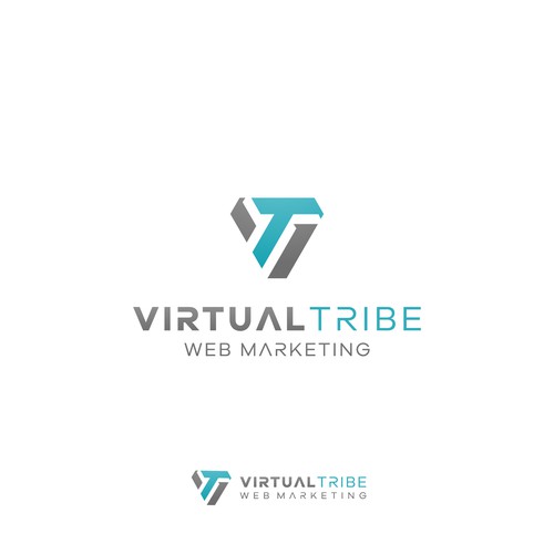 Modern Tribal Logo for Web Marketing Company Design by delly_martin