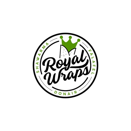 Logo for a fast food restaurant specializing in wraps. Design von Anut Bigger