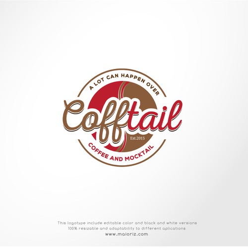 Create a stunning attractive coffee shop logo.