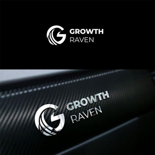 Powerful Logo For Growth Raven Design by -Spartacus-