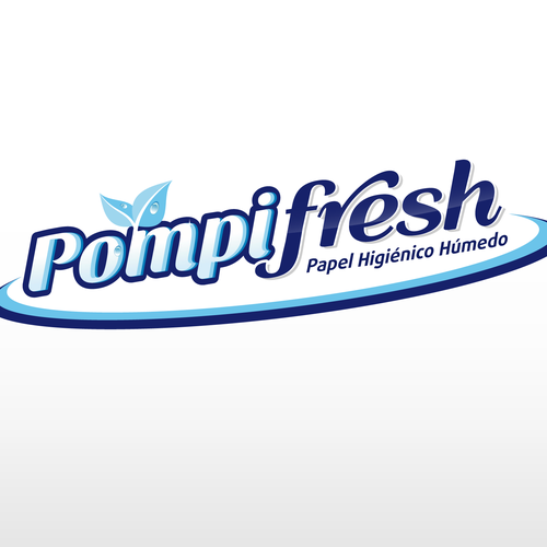 "!Actualiza el logo de un innovador producto para el baño: POMPI FRESH¡" winning Logo design