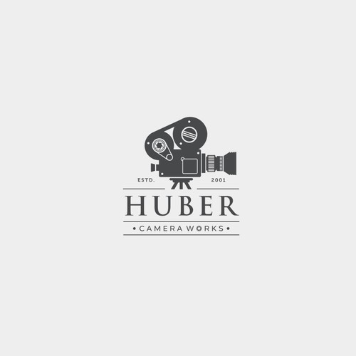 Camera rental company looking for clean, sharp, and scalable logo. Design by lumutart