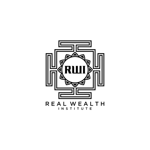 [LOGO] Real Wealth Institute: Spiritual Enlightenment Course Design by twentysixyears