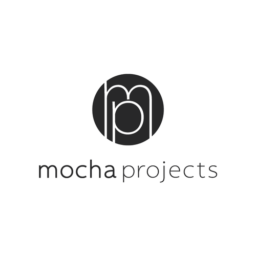 Create the next logo for mocha projects (could use initials MP) Design by Lazars