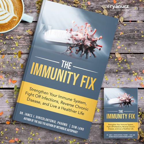 Health Immune System Book Design by ryanurz