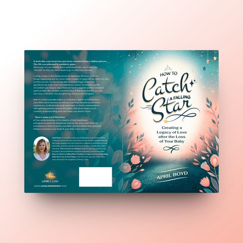 Design a book cover for "How to Catch a Falling Star" Design by Esteban Ibarra