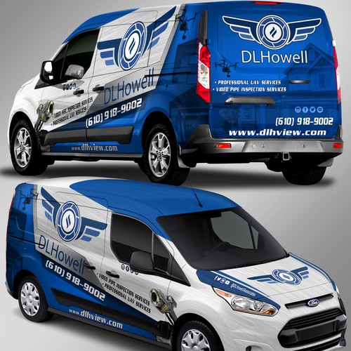 We are an engineering firm in need of a sharp design for a van wrap Design by Lumina CreAtive