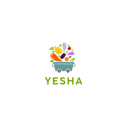 New grocery delivery service in Poland - "Yesha" Design by sunshine_design