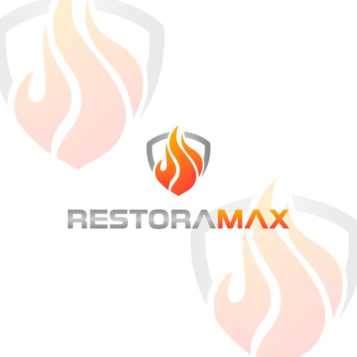 Restoration Company Branding. Design by Hajara Begum