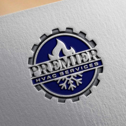 LOGO for HVAC Company (Air-conditioning, cooling and heating) Design by 7statis