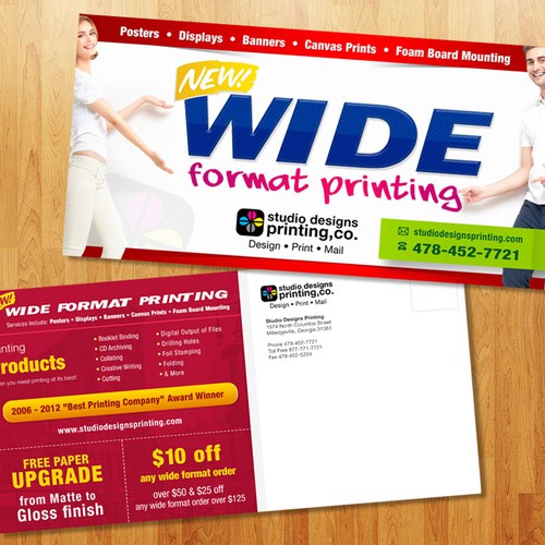 Help With Marketing Large Format Printing Postcard Flyer Or Print Contest 99designs