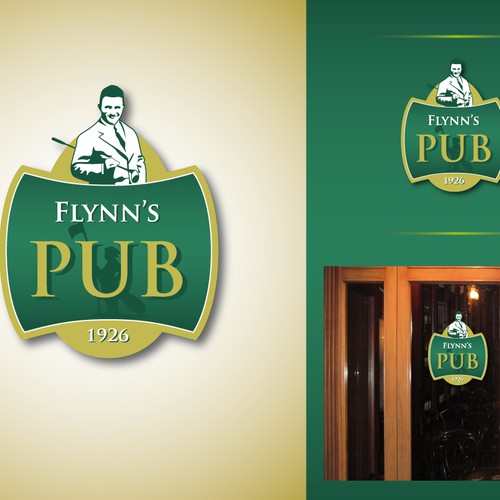 Help Flynn's Pub with a new logo Réalisé par olle