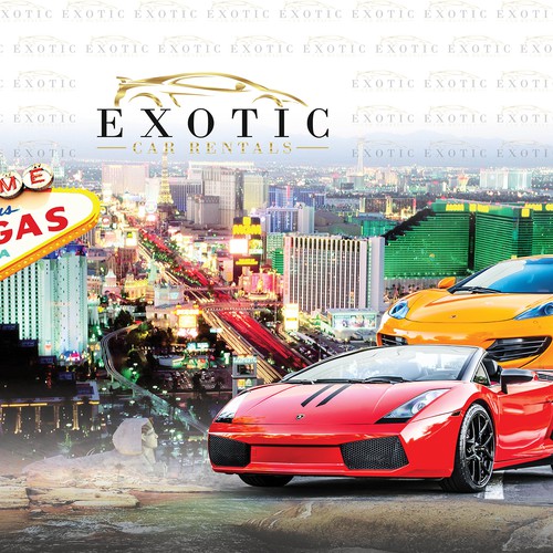 exotic car picture/destination wall poster! Design by romeohanswara