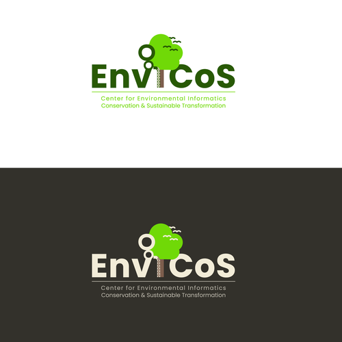 LOGO -Design: Landscape/Nature science with the help of DNA and computer sciences Design by borteist