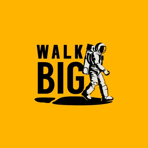 Create a logo for Walk Big, an online media company Design by w.win