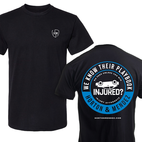 Personal Injury Lawyer T-Shirts Design by iamyuan