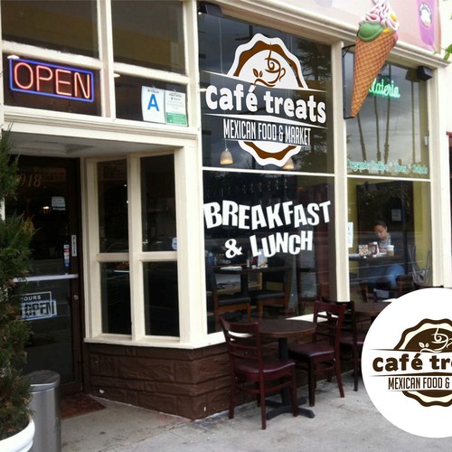 Create the next logo for Café Treats Mexican Food & Market デザイン by Florin Gaina