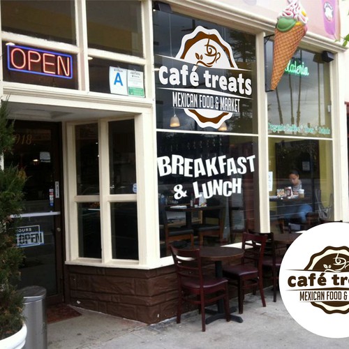 Create the next logo for Café Treats Mexican Food & Market Diseño de Florin Gaina