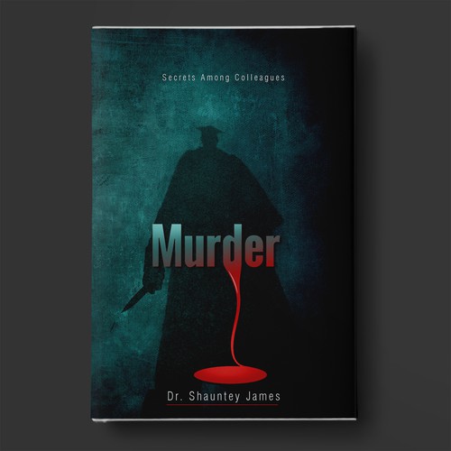 Cover for a classic murder mystery where secrets and lies fly among college professors Design by BeyondImagination