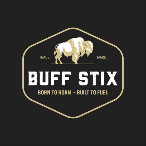 Buff Stix...Lean, Delicious, Buffalo Strong. Design by Studio 135+