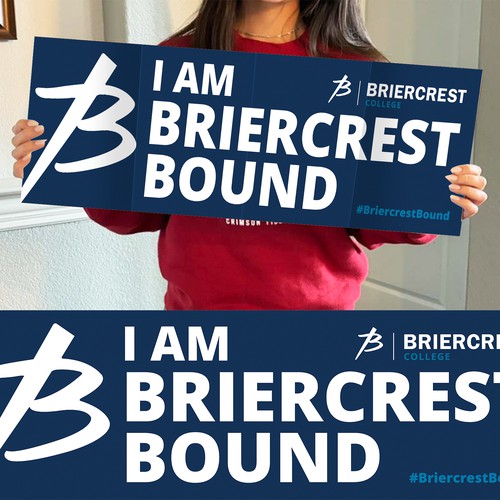 College Acceptance Sign Design by SoftSkills